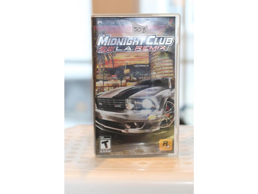 Midnight Club: LA Remix (Sony PSP, 2008) Complete In Box ( CIB)